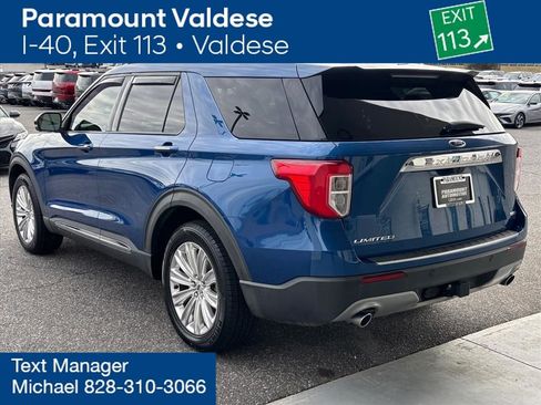 Used 2020 Ford Explorer Limited w/ Class III Trailer Tow Package image 2