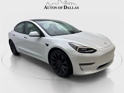 Used 2021 Tesla Model 3 Performance AWD/4WD image 4