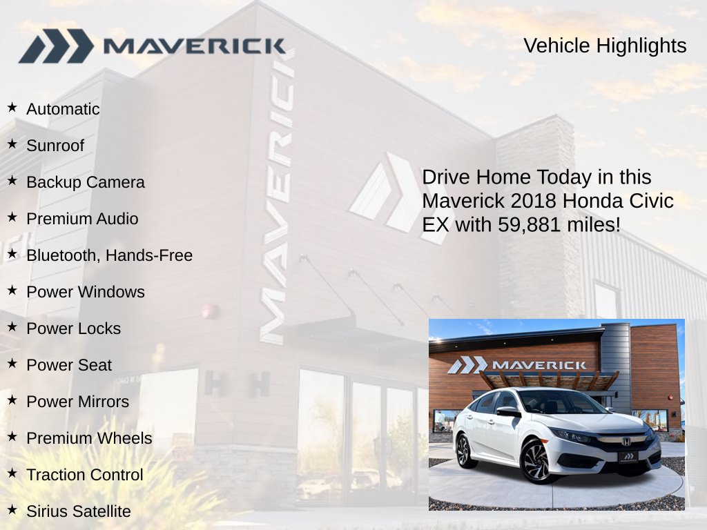 Used 2018 Honda Civic EX image 5