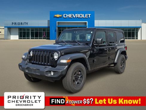 Used 2023 Jeep Wrangler Unlimited Sport AWD/4WD image 1