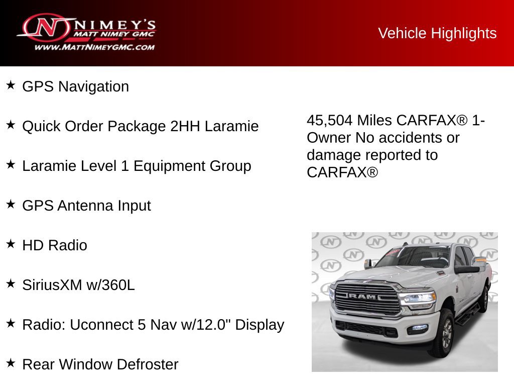 Used 2024 RAM 2500 Laramie AWD/4WD image 15