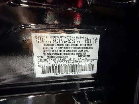 Used 2022 Nissan Sentra SV w/ All-Weather Package image 25