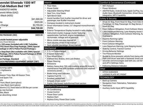 New 2026 Chevrolet Silverado 1500 W/T w/ Trailering Package AWD/4WD image 2