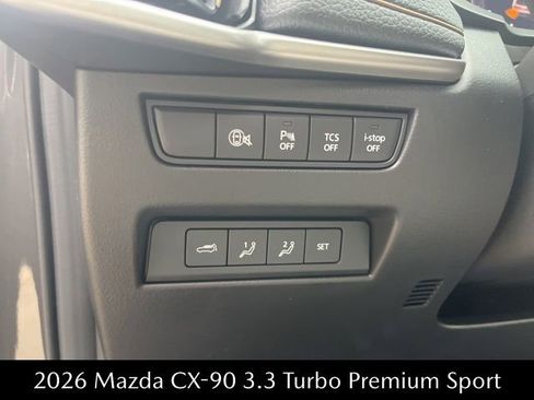 New 2026 MAZDA CX-90 3.3 Turbo w/ Premium Sport Pkg image 8