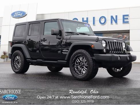 Used 2016 Jeep Wrangler Unlimited Sport w/ Quick Order Package 24S image 1