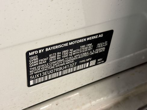 Used 2024 BMW X5 sDrive40i w/ M Sport Package RWD image 21