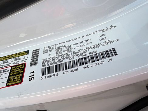 New 2026 Toyota Tacoma SR5 image 30