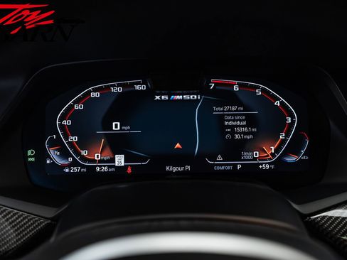 Used 2020 BMW X6 M50i w/ Executive Package image 38