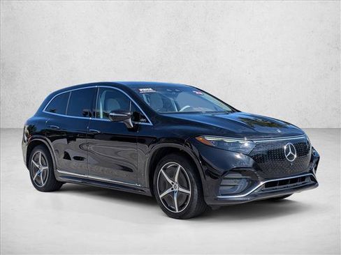 Used 2023 Mercedes-Benz EQS 580 4MATIC SUV image 3