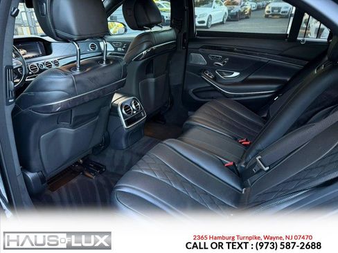 Used 2018 Mercedes-Benz S 560 4MATIC Sedan w/ AMG Line Exterior image 29