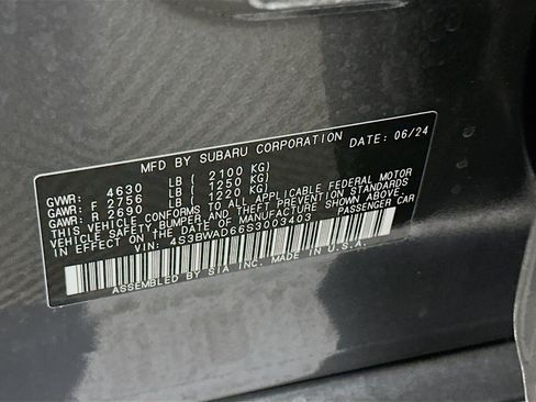 Used 2025 Subaru Legacy Premium AWD/4WD image 12