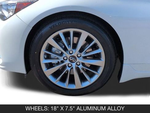 Used 2023 INFINITI Q50 Luxe w/ Cargo Package RWD image 11