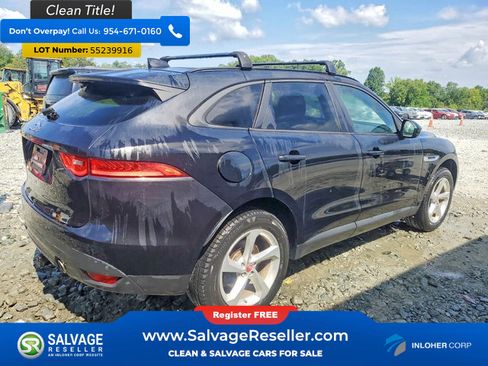 Used 2017 Jaguar F-PACE Premium AWD/4WD image 4