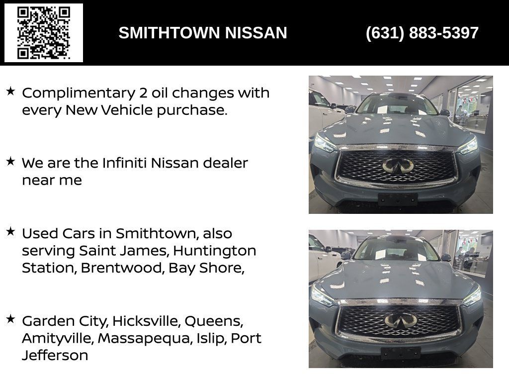 Used 2023 INFINITI QX50 Luxe AWD/4WD image 3