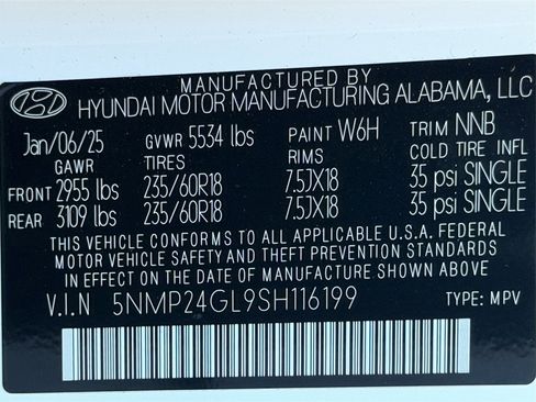 Certified 2025 Hyundai Santa Fe SEL image 31
