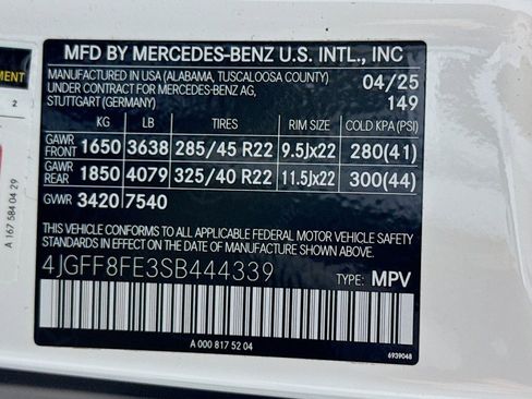 Certified 2025 Mercedes-Benz GLS 580 4MATIC image 26