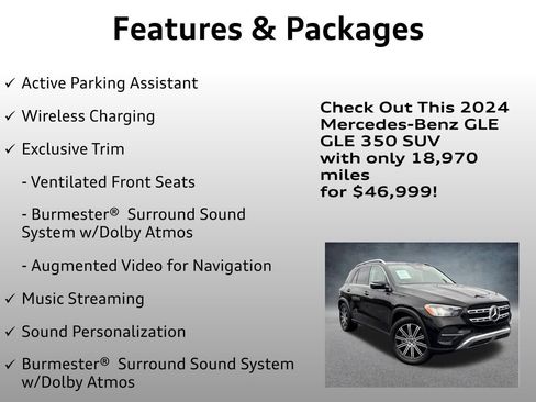 Used 2024 Mercedes-Benz GLE 350 4MATIC image 8