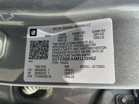 Used 2021 GMC Canyon Elevation Standard w/ Convenience Package image 5