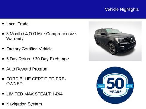 Used 2019 Ford Expedition Max Limited w/ Equipment Group 303A image 5