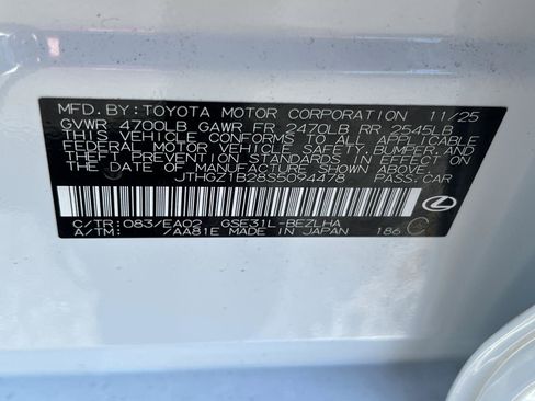 New 2025 Lexus IS 350 F Sport image 27