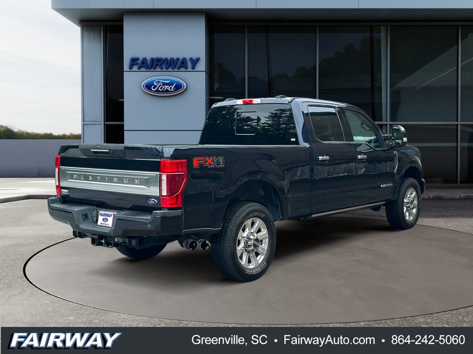 Used 2022 Ford F250 Platinum w/ FX4 Off-Road Package AWD/4WD image 7