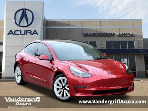 Used 2022 Tesla Model 3 Long Range AWD/4WD image 1