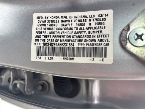 Used 2014 Honda Civic LX image 21