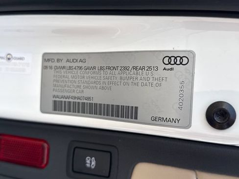 Used 2017 Audi A4 2.0T Premium w/ Convenience Package AWD/4WD image 24