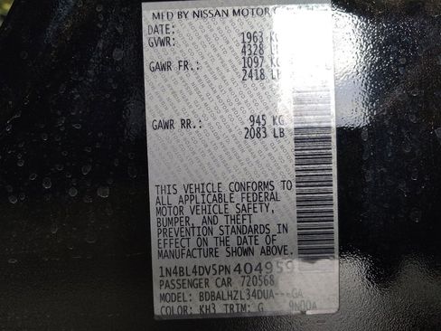 Used 2023 Nissan Altima 2.5 SV FWD image 33