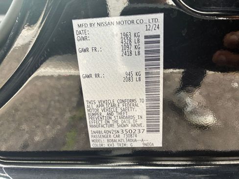 Used 2025 Nissan Altima 2.5 SV FWD image 30