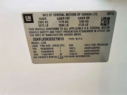 Used 2012 GMC Terrain SLT AWD/4WD image 38