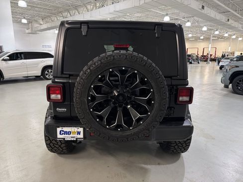Used 2021 Jeep Wrangler Unlimited Sahara w/ Uconnect 4C Nav & Sound Group AWD/4WD image 7