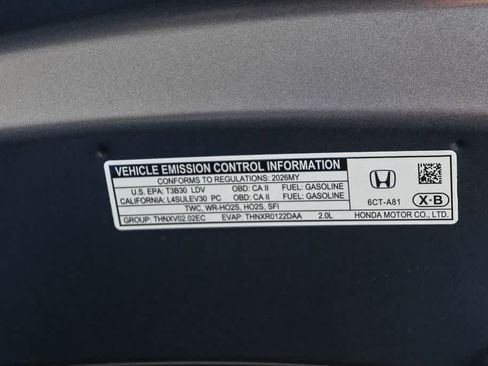 New 2026 Honda HR-V EX-L image 13