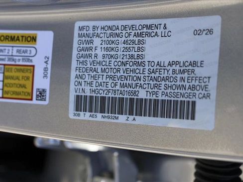 New 2026 Honda Accord Sport image 24