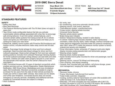 Used 2019 GMC Sierra 1500 Denali w/ Technology Package image 18