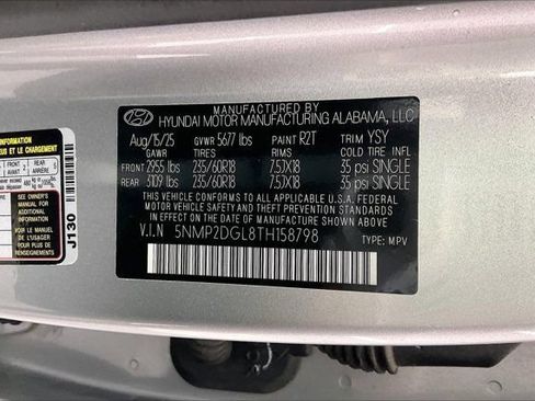 Used 2026 Hyundai Santa Fe SEL AWD/4WD image 35