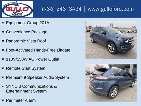 Used 2018 Ford Edge SEL w/ Equipment Group 201A image 5