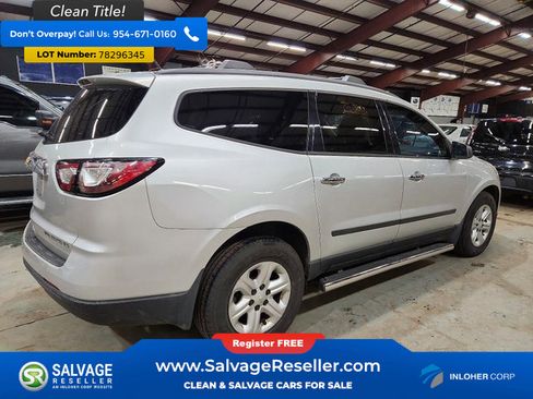 Used 2013 Chevrolet Traverse LS w/ LPO, 'HIT The Road' Package image 4