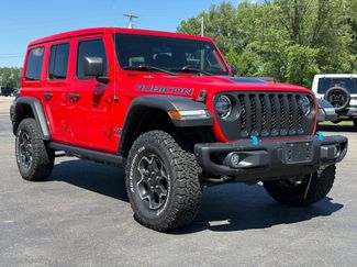 Used 2021 Jeep Wrangler Unlimited Rubicon 4xe w/ Steel Bumper Group AWD/4WD video 2