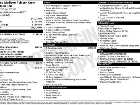 Used 2021 Jeep Gladiator Rubicon image 6