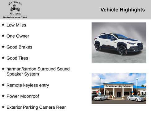 Used 2024 Subaru Crosstrek 2.5i Wilderness w/ Wilderness Package image 14
