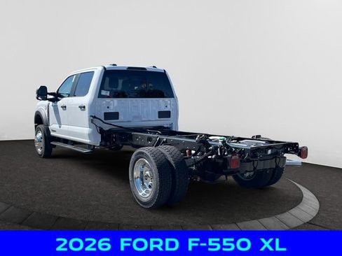New 2026 Ford F550 4x4 Crew Cab Super Duty w/ XL Chrome Package image 3