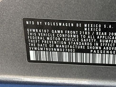 Certified 2022 Volkswagen Jetta SEL image 25