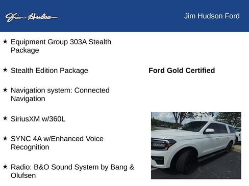 Certified 2024 Ford Expedition Max Limited RWD image 12