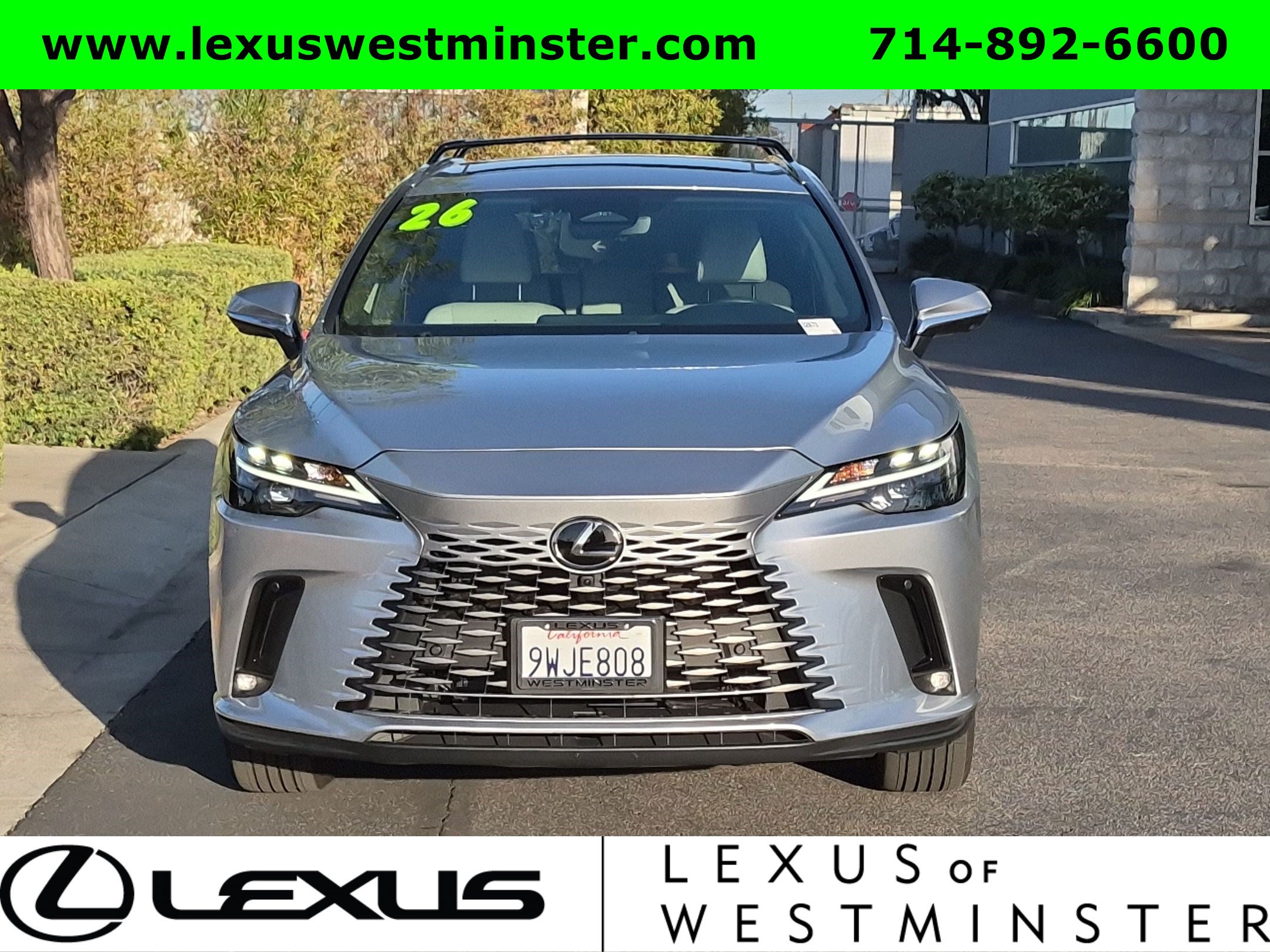 Used 2026 Lexus RX 350h w/ Convenience Package AWD/4WD image 2