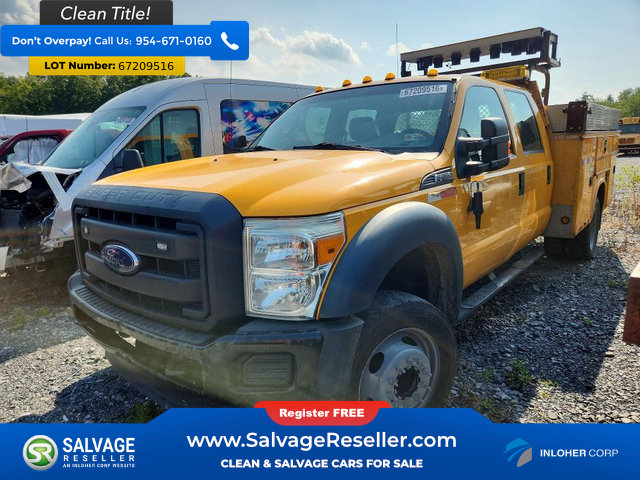 Used 2015 Ford F550 2WD Crew Cab Super Duty w/ Power Equipment Group image 1