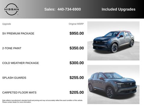 New 2026 Nissan Kicks SV w/ SV Premium Package AWD/4WD image 7