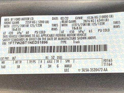 Used 2022 Ford F250 Lariat w/ Lariat Ultimate Package AWD/4WD image 34