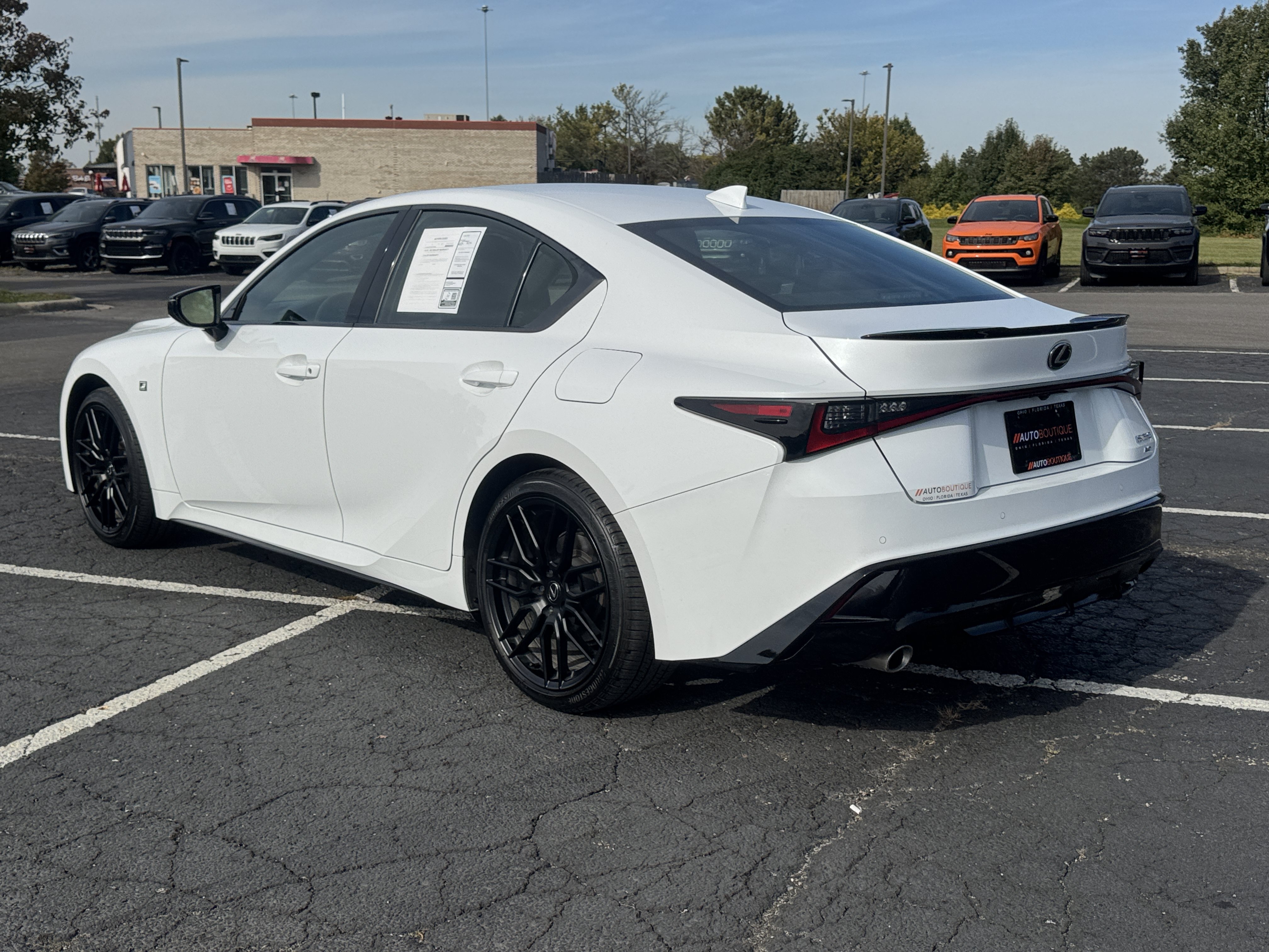 Used 2024 Lexus IS 350 F Sport w/ Blackout Package AWD/4WD image 8