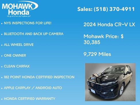 Certified 2024 Honda CR-V LX image 8